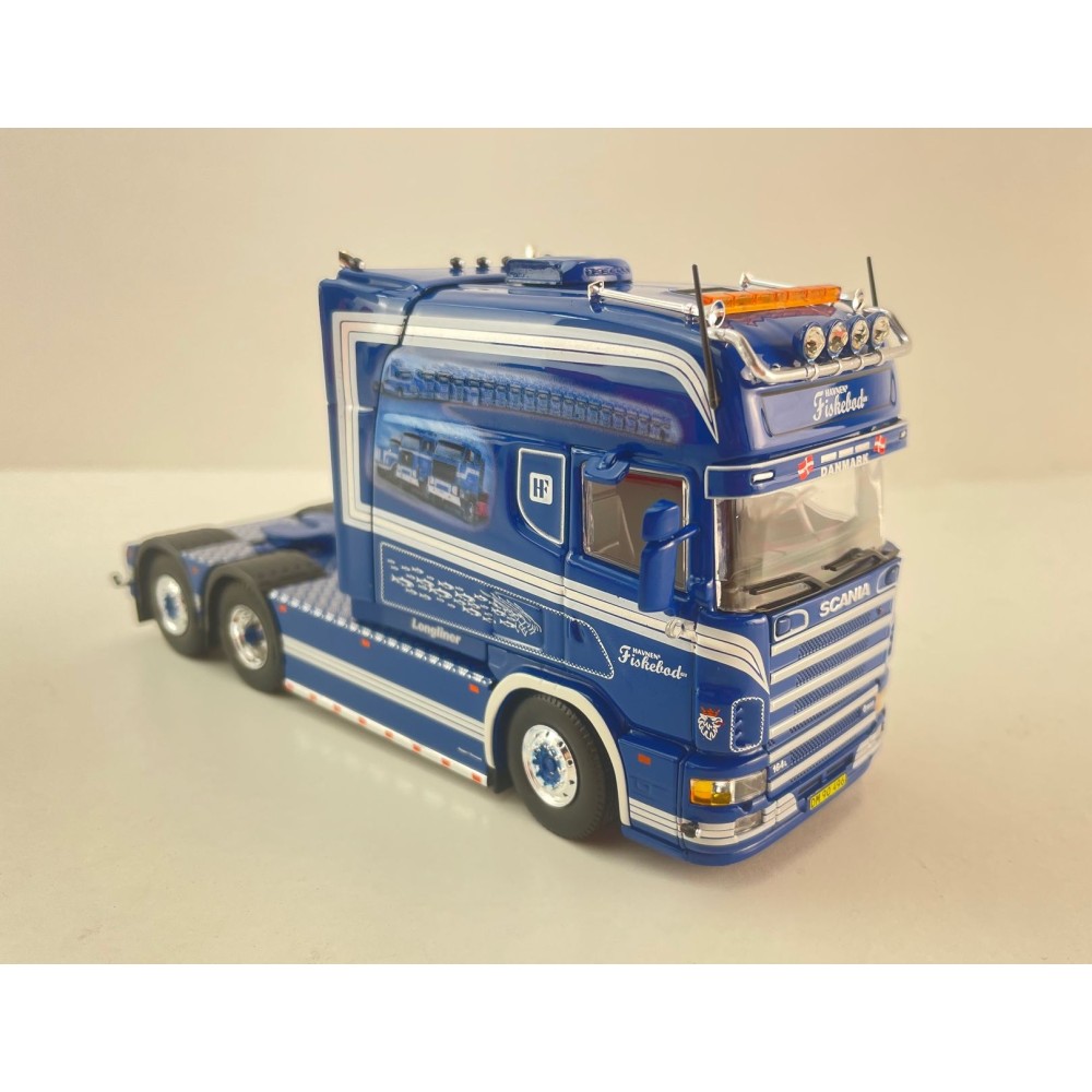 Tekno 86461 Scania 4 Series Longline 6x2 Truck HF Transport - Scale 1:50