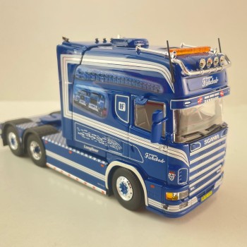 Tekno 86461 Scania 4 Series Longline 6x2 Truck HF Transport - Scale 1:50
