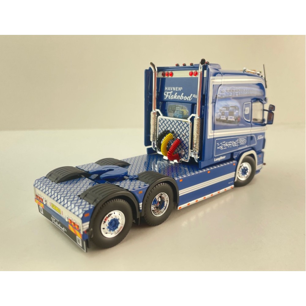 Tekno 86461 Scania 4 Series Longline 6x2 Truck HF Transport - Scale 1:50