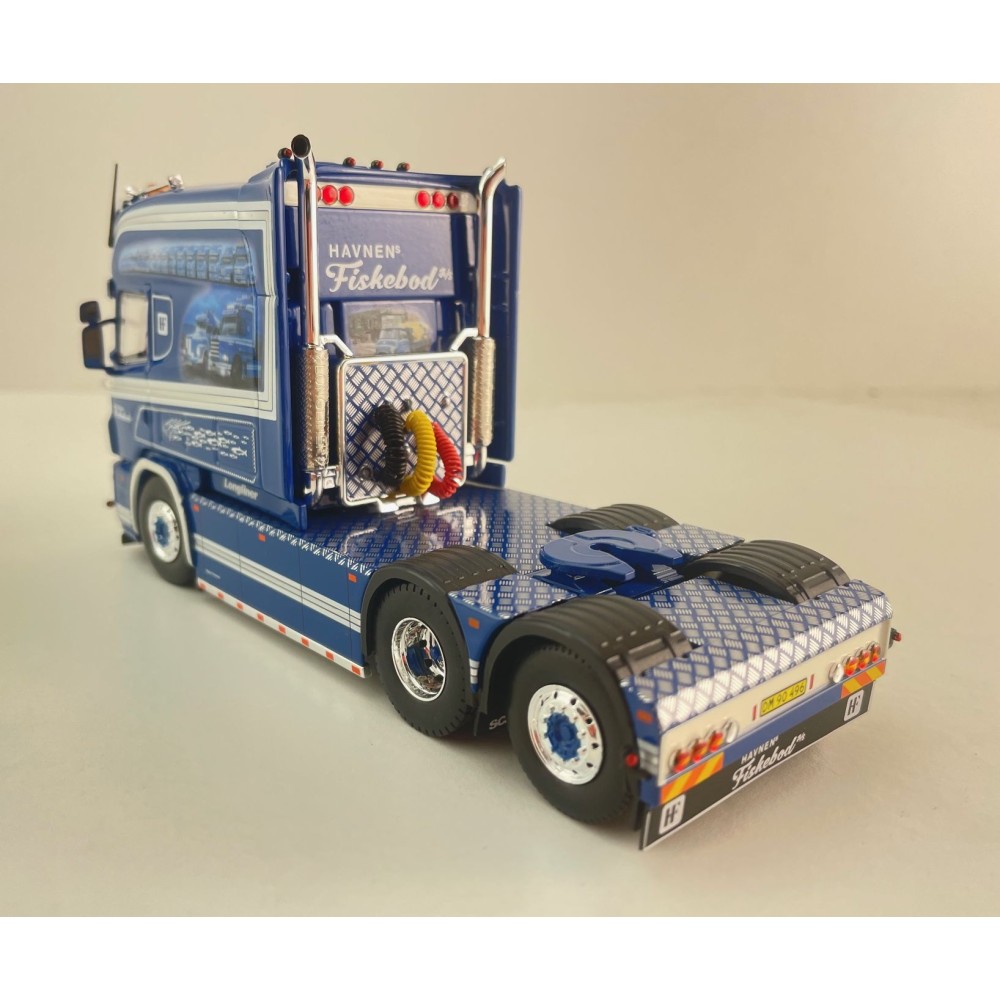 Tekno 86461 Scania 4 Series Longline 6x2 Truck HF Transport - Scale 1:50