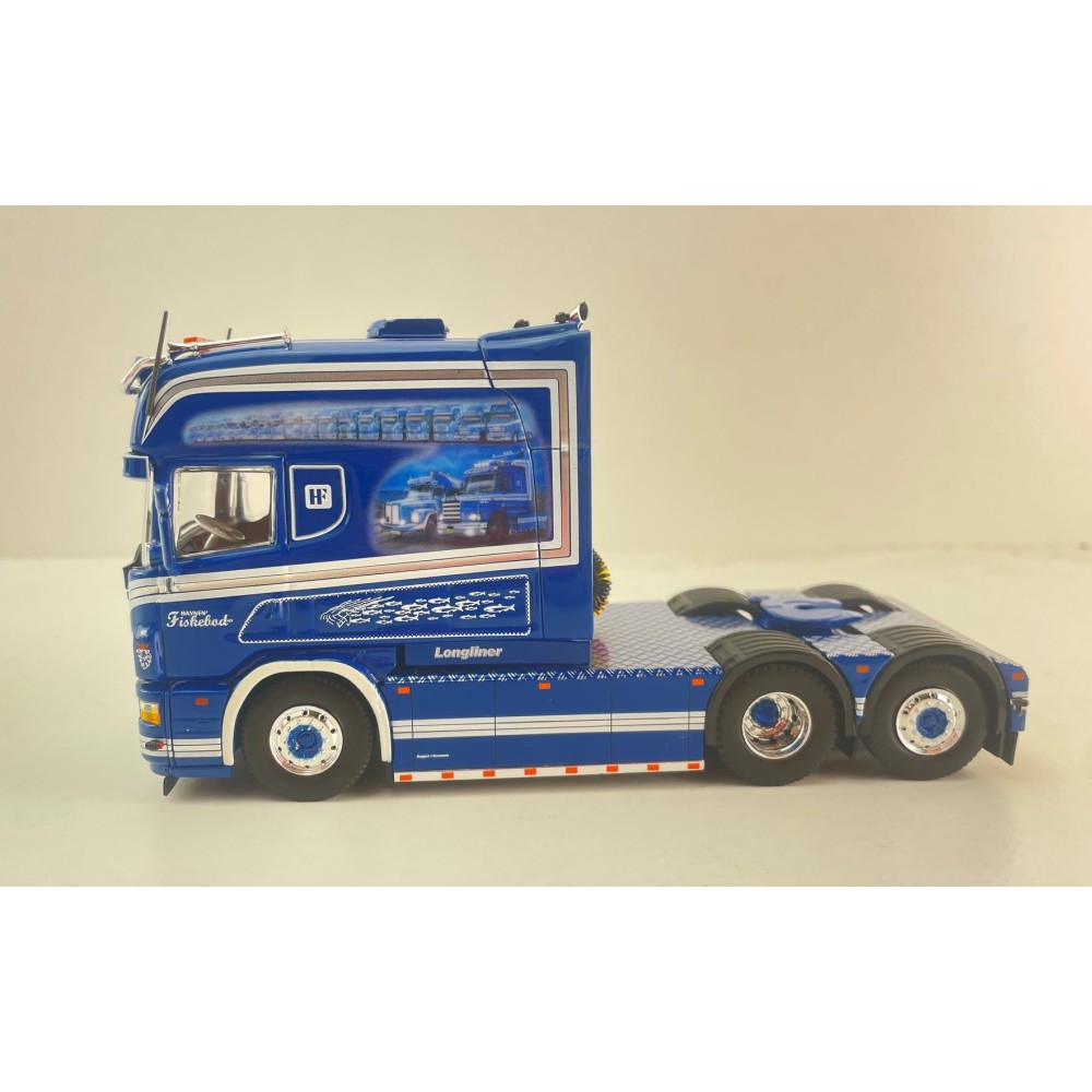 Tekno 86461 Scania 4 Series Longline 6x2 Truck HF Transport - Scale 1:50