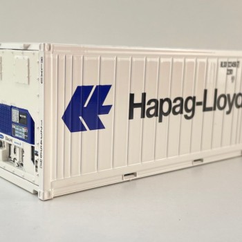 Tekno 86491 20 ft Reefer Carrier Shipping Container Hapag Lloyd - Scale 1:50
