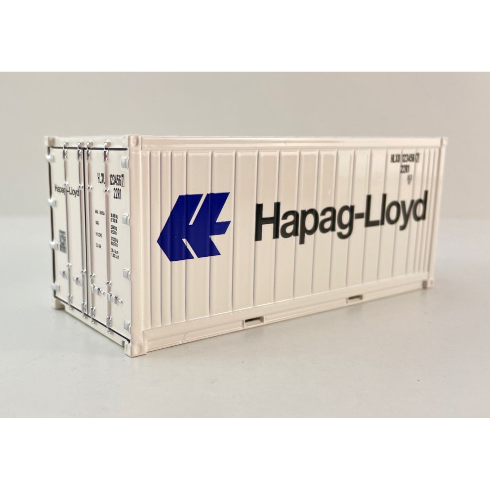 Tekno 86491 20 ft Reefer Carrier Shipping Container Hapag Lloyd - Scale 1:50