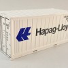 Tekno 86491 20 ft Reefer Carrier Shipping Container Hapag Lloyd - Scale 1:50