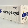Tekno 86491 20 ft Reefer Carrier Shipping Container Hapag Lloyd - Scale 1:50