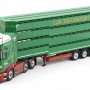 Tekno 86507 - Scania R-Serie Topline RHD 6x2 Truck With Houghton Parkhouse Livestock Trailer LJS Transport - Scale 1:50