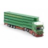 Tekno 86507 - Scania R-Serie Topline RHD 6x2 Truck With Houghton Parkhouse Livestock Trailer LJS Transport - Scale 1:50