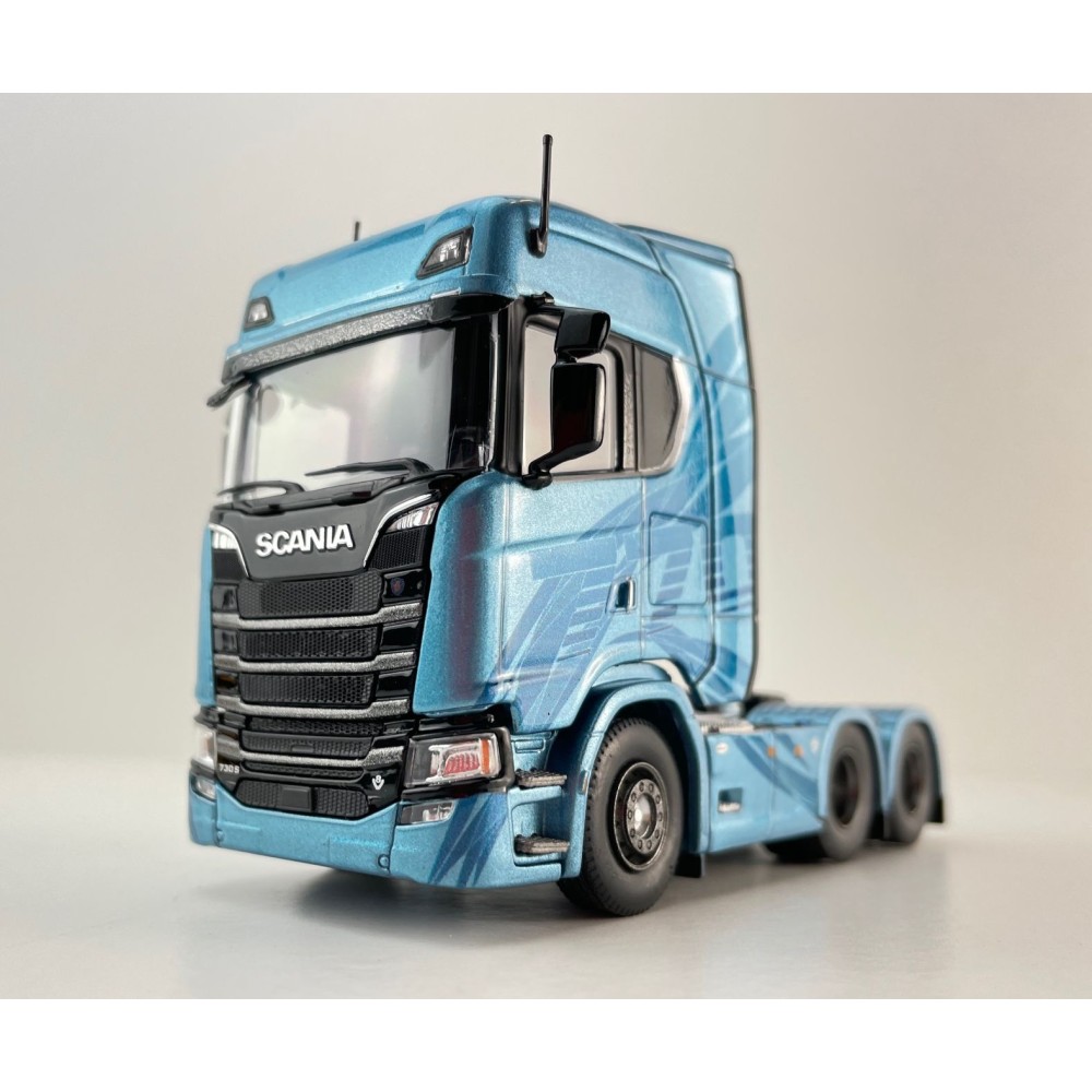 Tekno 86816 - Scania Next Gen Highline 770S 6x2 Truck Prime Mover - Frost - Scale 1:50