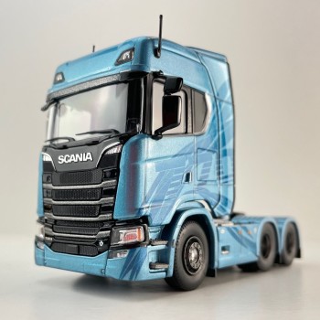 Tekno 86816 - Scania Next Gen Highline 770S 6x2 Truck Prime Mover - Frost - Scale 1:50