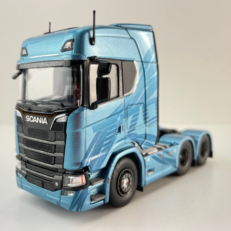 Tekno 86816 - Scania Next Gen Highline 770S 6x2 Truck Prime Mover - Frost - Scale 1:50
