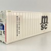 Tekno 86888 40 ft Reefer Carrier Shipping Container MSC - Scale 1:50