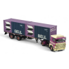 Tekno 86897  - Scania 140 Container Semitrailer + 2x 20ft Container Bell - De Wilde - Scale 1:50