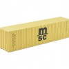 Tekno 86999 40 ft Shipping Container MSC - Scale 1:50