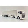 Tekno 87403 - Scania Next Gen S-Serie 4x2 Truck with Curtainside Semi 3-axle Trailer White - Scale 1:87