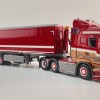 Tekno 87454 - Scania R Highline 6x2 with Tipper Trailer - Ronny Ceusters - Scale 1:50