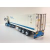 Tekno 87882 - Scania NG S Series 6x2 Truck with Container Trailer 40 ft Container Daikin - Scale 1:50
