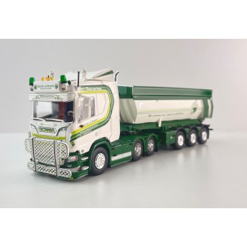 Tekno 88060 - Scania NG R530 6x2 Truck with Tipper Trailer - Patrick van der Hoeven - Scale 1:50