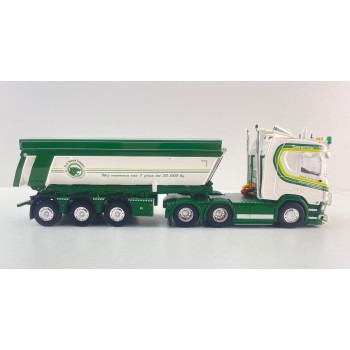 Tekno 88060 - Scania NG R530 6x2 Truck with Tipper Trailer - Patrick van der Hoeven - Scale 1:50