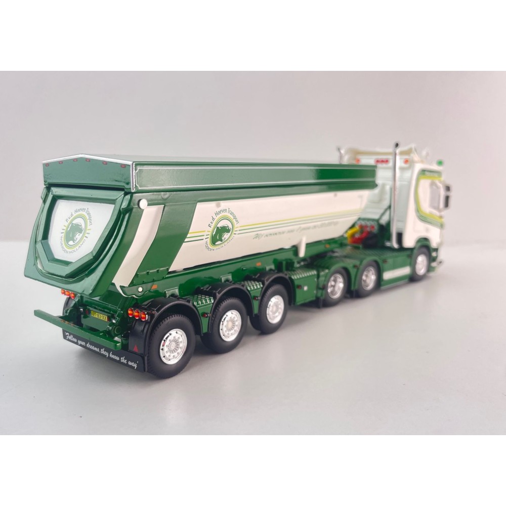Tekno 88060 - Scania NG R530 6x2 Truck with Tipper Trailer - Patrick van der Hoeven - Scale 1:50