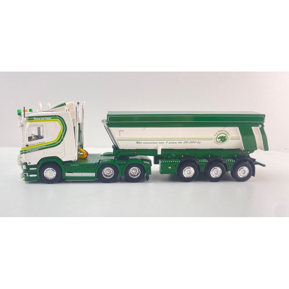 Tekno 88060 - Scania NG R530 6x2 Truck with Tipper Trailer - Patrick van der Hoeven - Scale 1:50