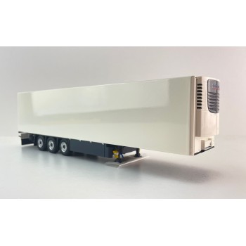 Tekno 88843 - Semi 3-axle Box Reefer Trailer White Schmitz Cargobull - Scale 1:50