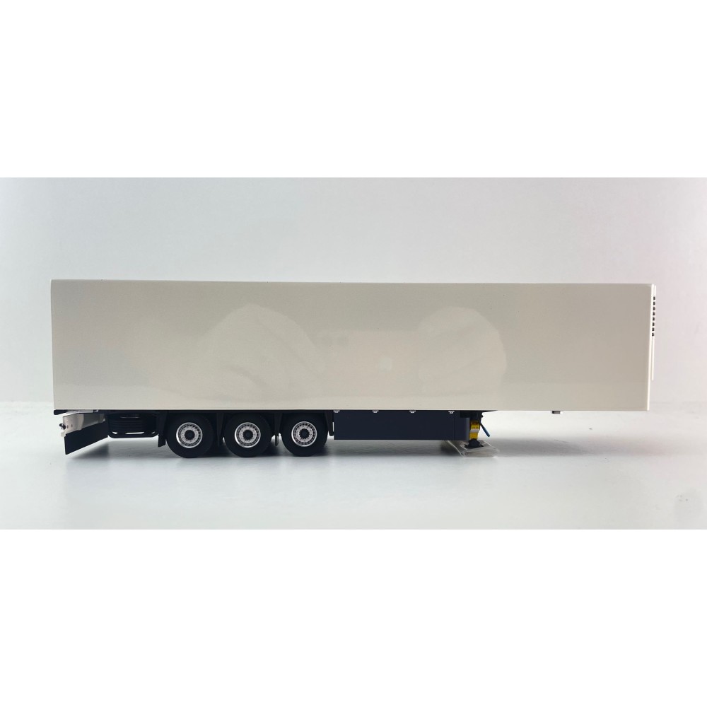Tekno 88843 - Semi 3-axle Box Reefer Trailer White Schmitz Cargobull - Scale 1:50