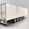 Tekno 88843 - Semi 3-axle Box Reefer Trailer White Schmitz Cargobull - Scale 1:50