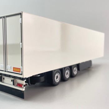 Tekno 88843 - Semi 3-axle Box Reefer Trailer White Schmitz Cargobull - Scale 1:50