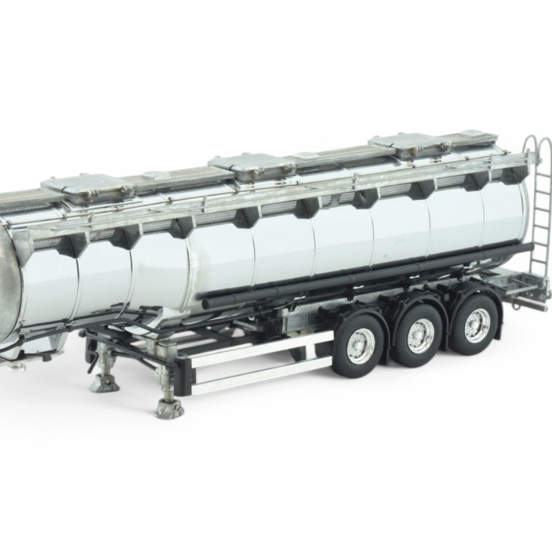 Tekno Parts 87593 Tanker Trailer 3 axle Model Kit - Scale 1:50