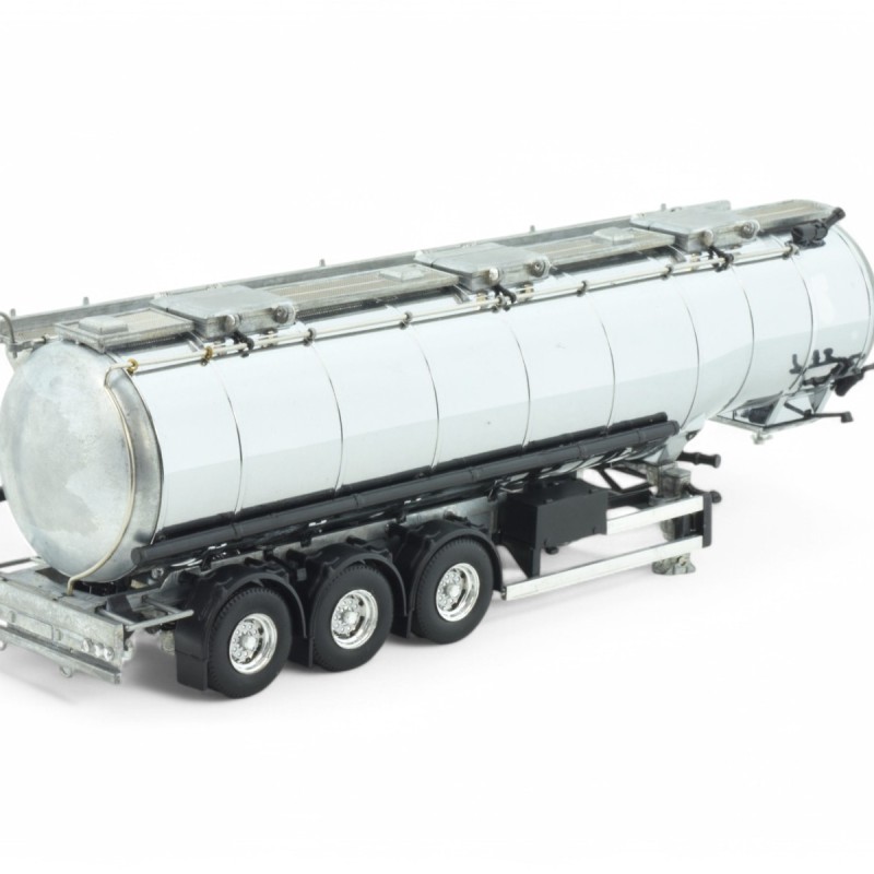 Tekno Parts 87593 Tanker Trailer 3 axle Model Kit - Scale 1:50