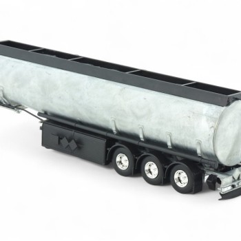 Tekno Parts 87596 Fuel Tanker Trailer 3 axle Model Kit - Scale 1:50
