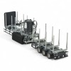 Tekno Parts 87732 UK Logging Transport Construction With Crane and Trailer Model Kit - Scale 1:50
