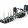 Tekno Parts 87732 UK Logging Transport Construction With Crane and Trailer Model Kit - Scale 1:50
