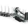 Tekno Parts 87732 UK Logging Transport Construction With Crane and Trailer Model Kit - Scale 1:50