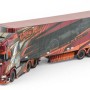 Tekno 85092 - Scania NGS Highline 6x4 Truck with Reefer Trailer Ristimaa - Iceman Kimi - Scale 1:50