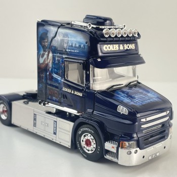 Tekno 85205 - Scania Torpedo Topline 4x2 Truck RHD COLES & SONS Movie Convoy - Scale 1:50
