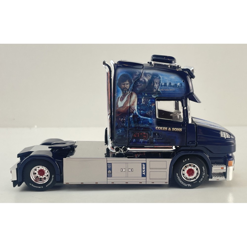 Tekno 85205 - Scania Torpedo Topline 4x2 Truck RHD COLES & SONS Movie Convoy - Scale 1:50