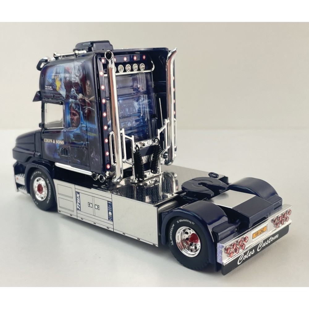 Tekno 85205 - Scania Torpedo Topline 4x2 Truck RHD COLES & SONS Movie Convoy - Scale 1:50