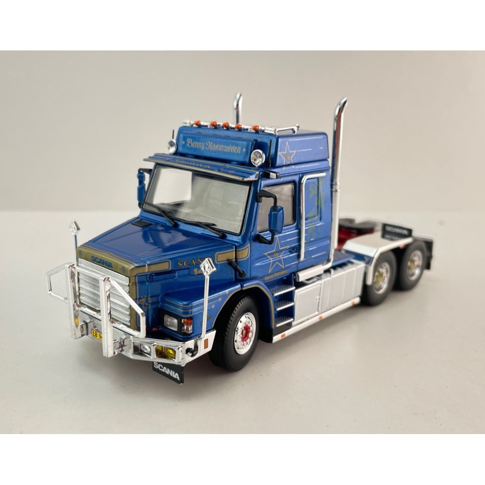 Tekno 86008 Scania Torpedo 142 Prime Mover Truck Benny Rasmussen - Scale 1:50