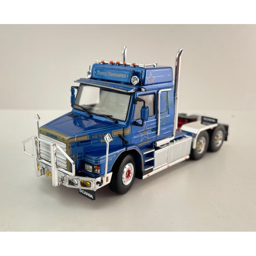Tekno 86008 Scania Torpedo 142 Prime Mover Truck Benny Rasmussen - Scale 1:50