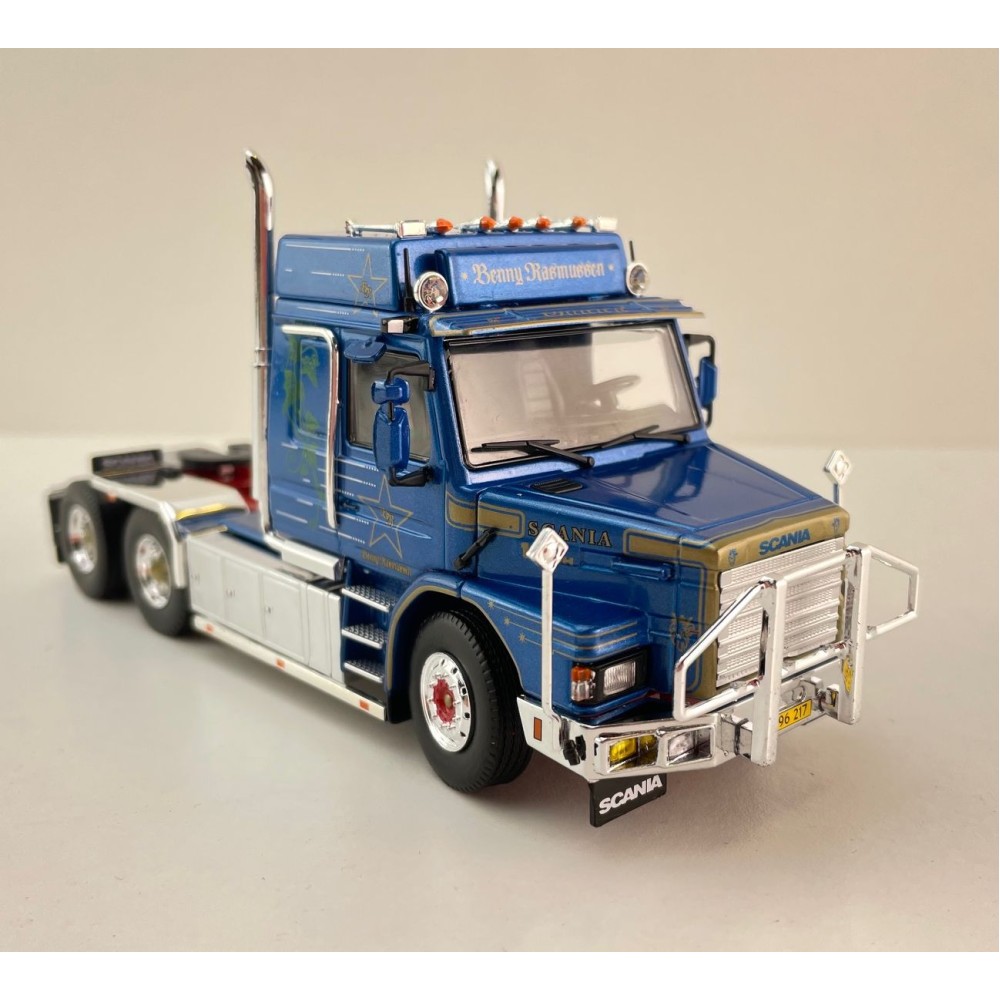 Tekno 86008 Scania Torpedo 142 Prime Mover Truck Benny Rasmussen - Scale 1:50