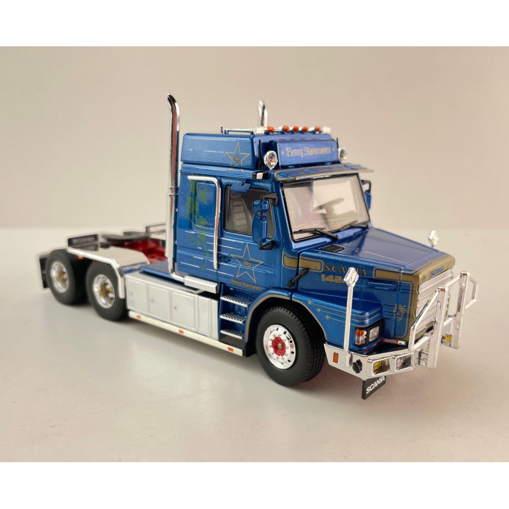 Tekno 86008 Scania Torpedo 142 Prime Mover Truck Benny Rasmussen - Scale 1:50