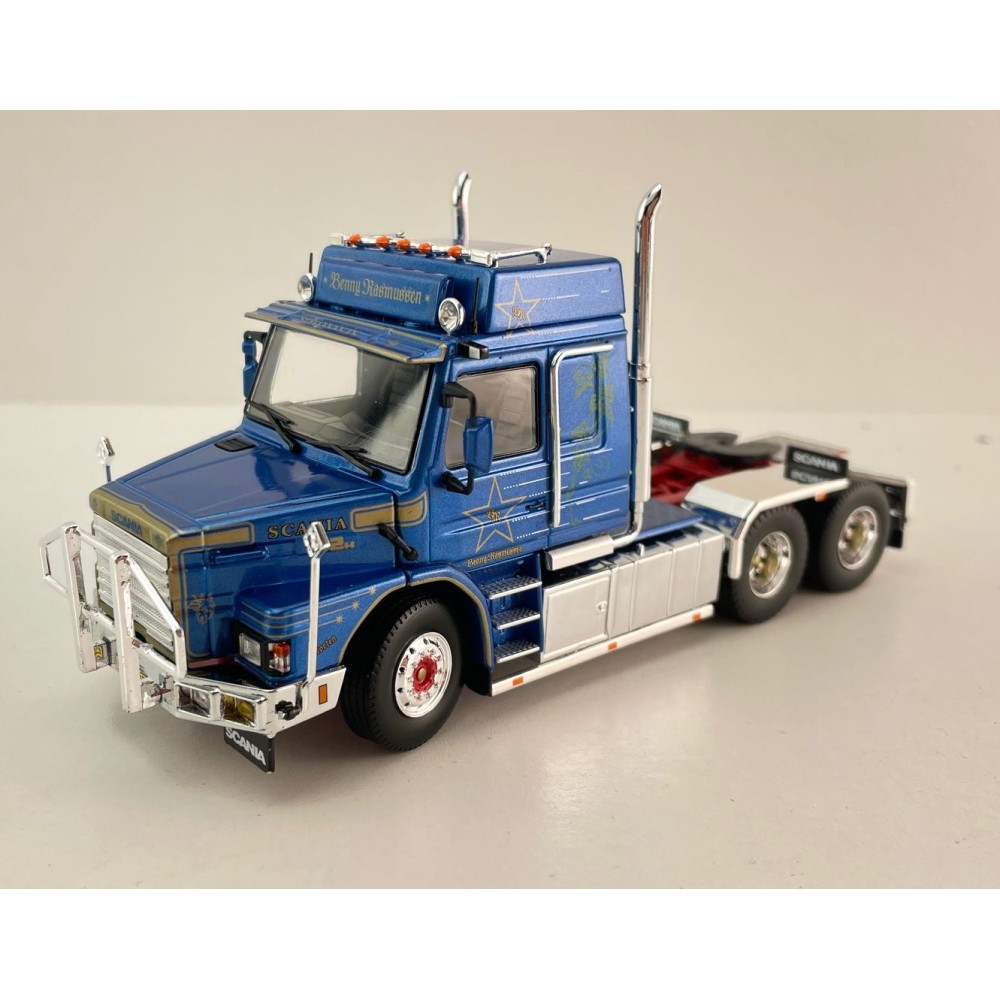 Tekno 86008 Scania Torpedo 142 Prime Mover Truck Benny Rasmussen - Scale 1:50