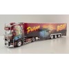 Tekno 86310 - Scania 4 Serie Topline 4x2 Truck with Reefer Trailer - Transport Beau Cougar - Scale 1:50