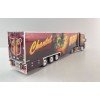 Tekno 86310 - Scania 4 Serie Topline 4x2 Truck with Reefer Trailer - Transport Beau Cougar - Scale 1:50
