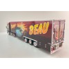 Tekno 86310 - Scania 4 Serie Topline 4x2 Truck with Reefer Trailer - Transport Beau Cougar - Scale 1:50