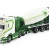 Tekno 86681 - Scania NG 6x2 Truck with Concrete Mixer 3 axle Trailer - Patrick van der Hoeven - Scale 1:50
