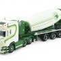 Tekno 86681 - Scania NG 6x2 Truck with Concrete Mixer 3 axle Trailer - Patrick van der Hoeven - Scale 1:50