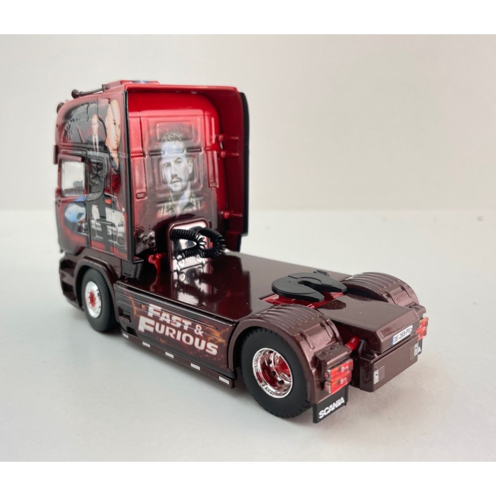 Tekno 86885 Scania R-serie Topline 4x2 Truck Transport Beau - Fast & Furious - Scale 1:50