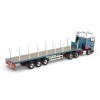 Tekno 87110 - MAN TGX GX 6x2 Truck RHD with Flatbed Wood Transport Trailer McKerral - Scale 1:50